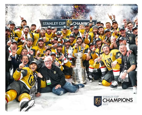 Vegas Golden Knights 16" x 20" Canvas 2023 Stanley Cup 20" x 16"